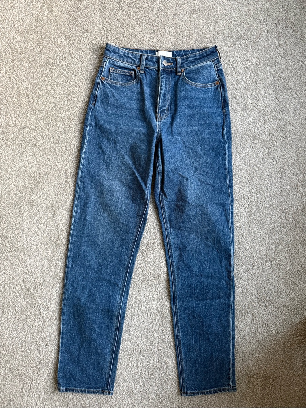 H&M Blue Straight Jeans